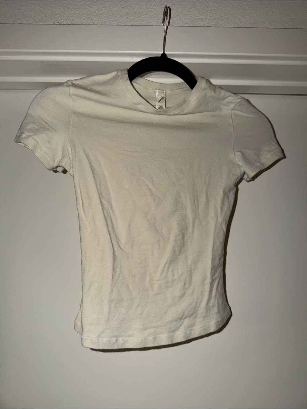 Skims Classic White Short-Sleeve t shirt